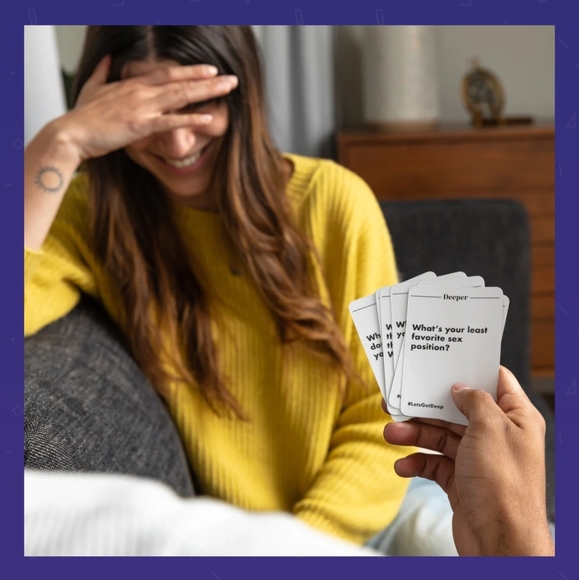 💜NWT Let's Get Deep Questions for Couples Adult Game💜 - Picture 6 of 7